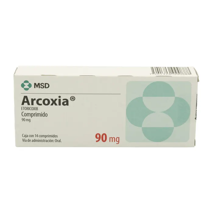 Arcoxia 90 mg, 28 Comprimidos.