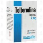 Tolterodina 2 mg, 28 Tabletas Pharmalife.